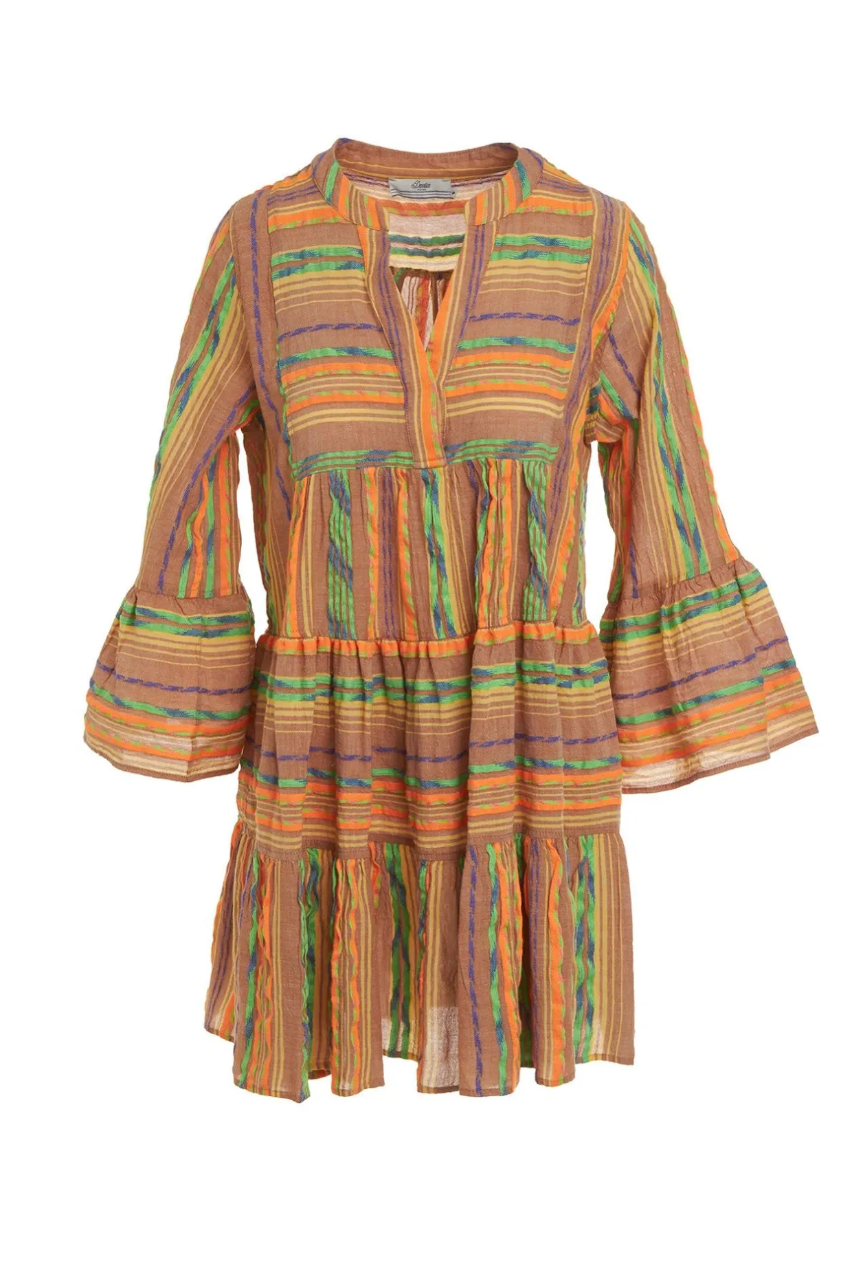 Devotion TWINS Ella Short-Beige/Orange^Women Dresses