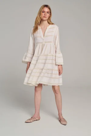 Devotion TWINS Ella Short-Ecru/Offwhite^Women Dresses
