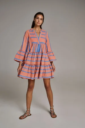Devotion TWINS Ella-Orange/Blue^Women Mommy & Me