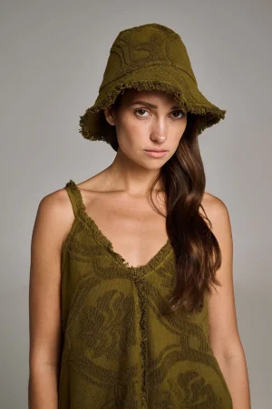 Devotion TWINS Ounakitis-Khaki Terry^Women Accessoires
