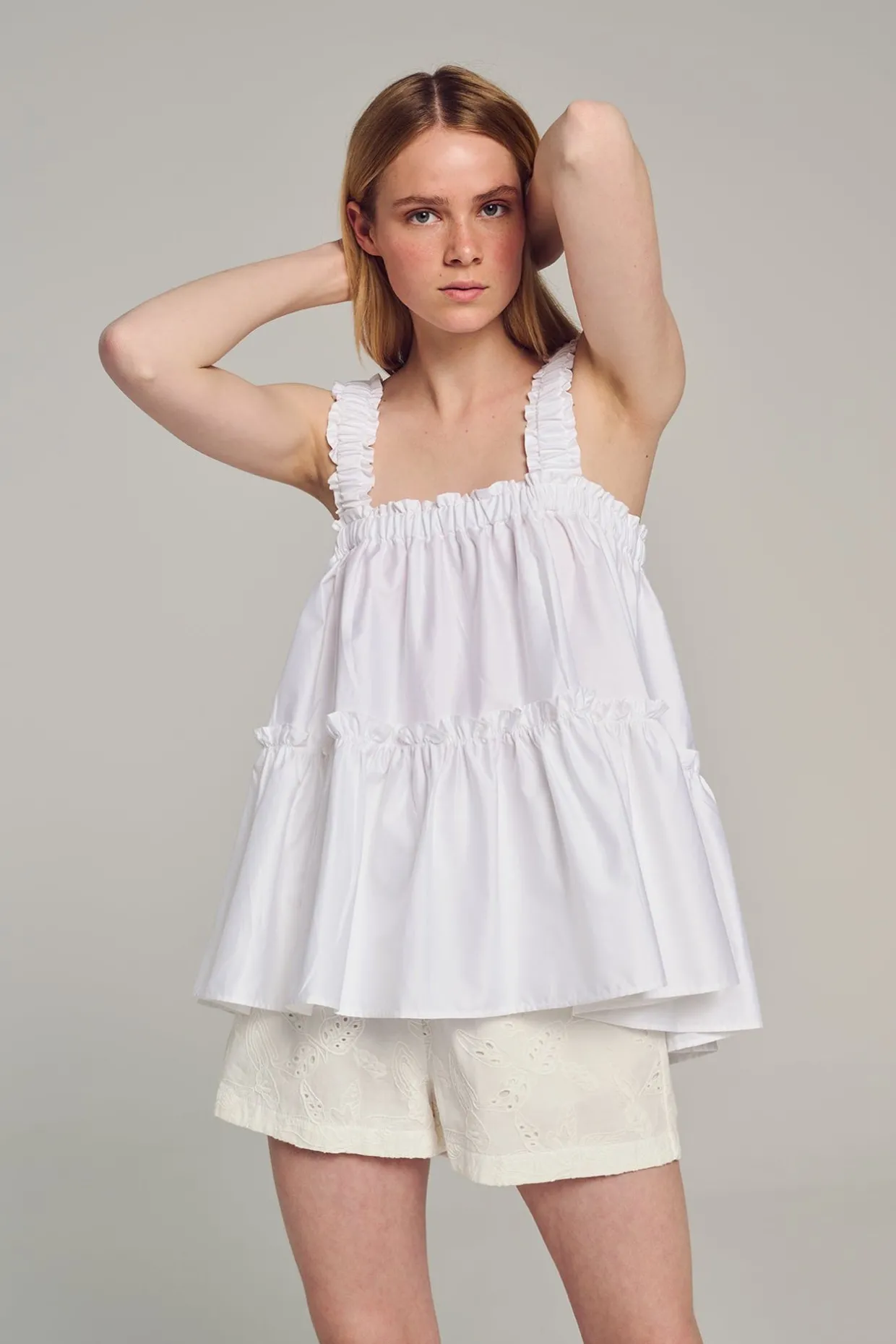 Devotion TWINS Xios Top^Women Tops